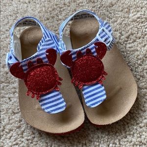Crab 🦀 sandals